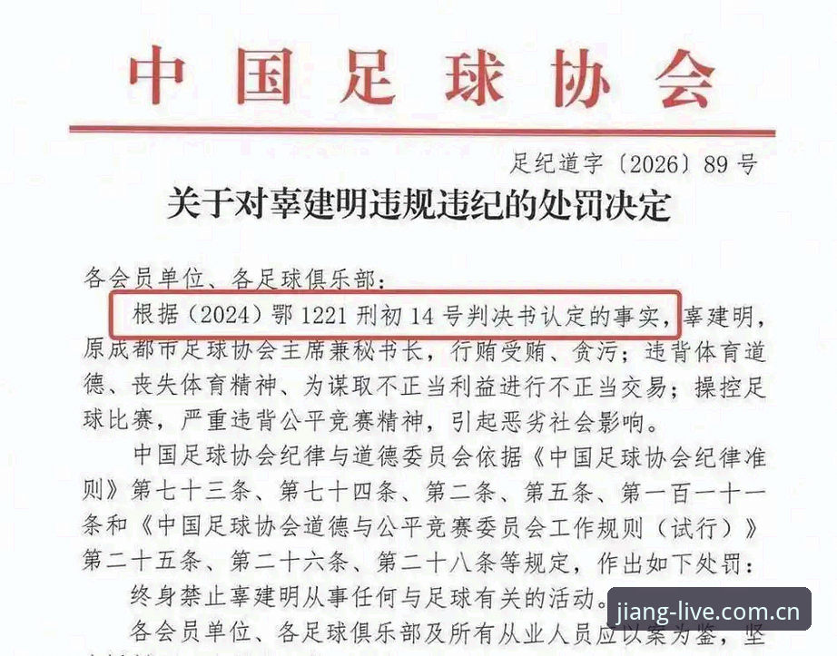 中国足协第三批禁足名单深度梳理：74人处罚背后的行业信号